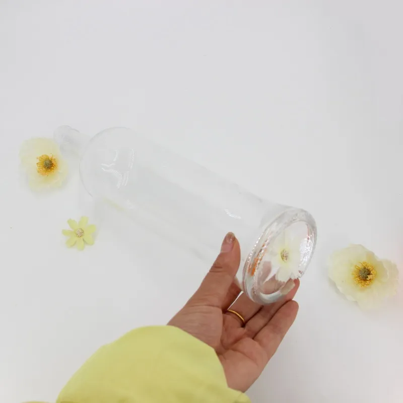 Бутылки из прозрачного стекла wz-14