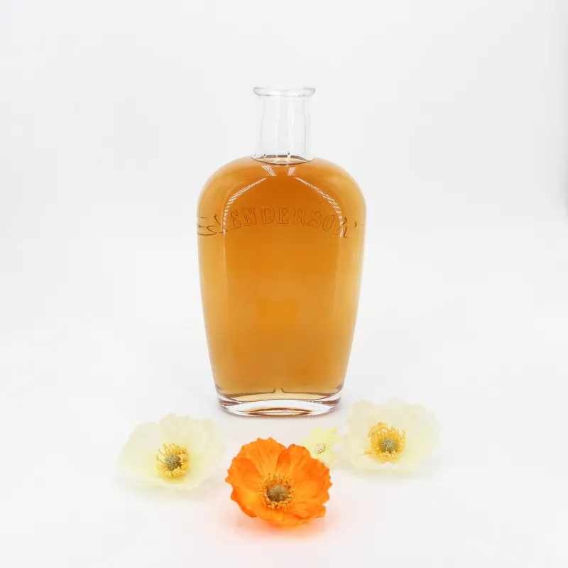 Бутылки из прозрачного стекла wz-2