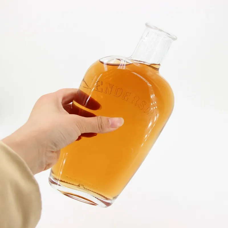 Бутылки из прозрачного стекла wz-2