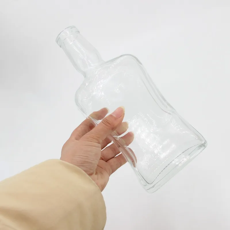 Бутылки из прозрачного стекла wz-4