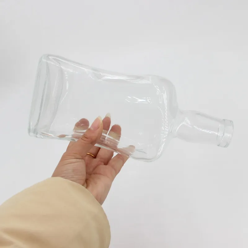 Бутылки из прозрачного стекла wz-4