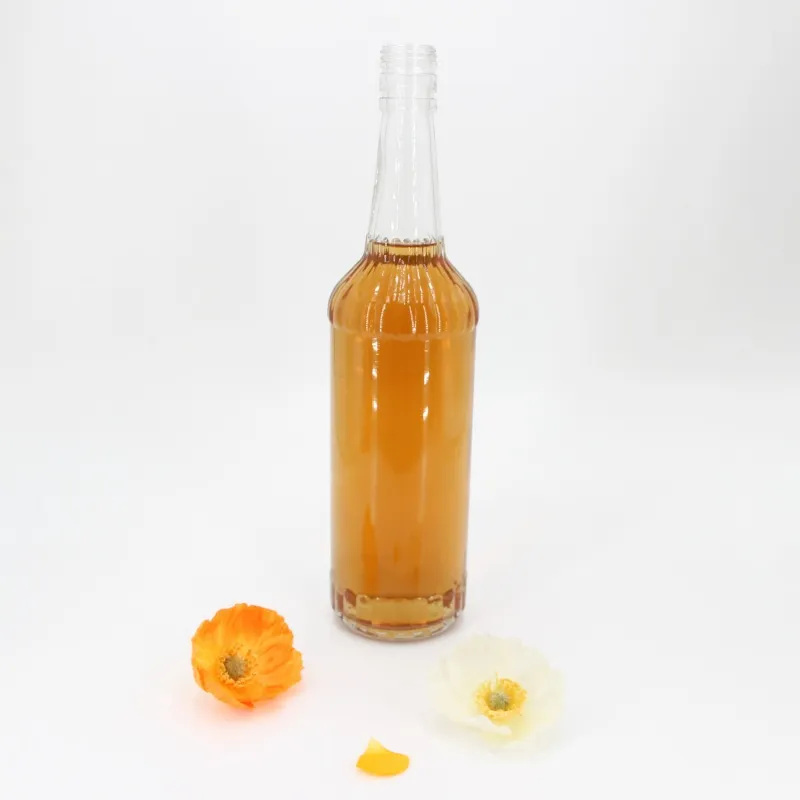 Бутылки из прозрачного стекла x-1