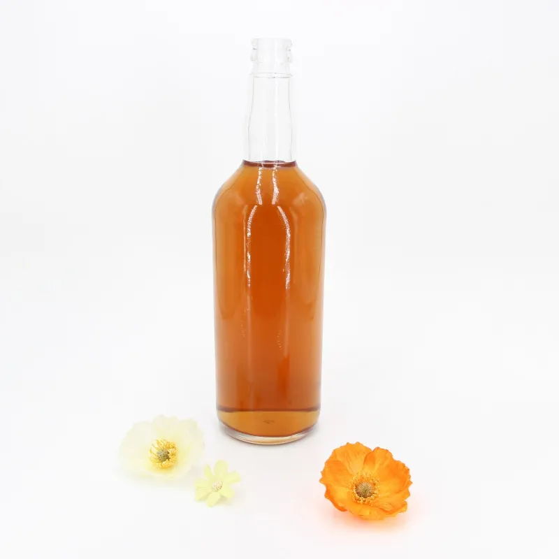 Бутылки из прозрачного стекла x-3