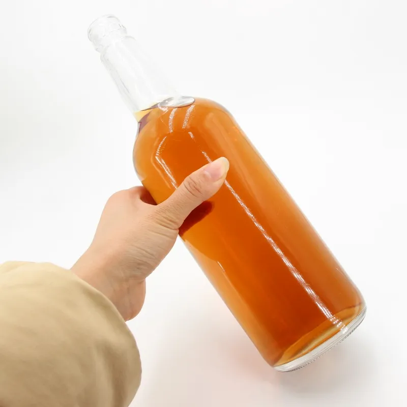 Бутылки из прозрачного стекла x-3