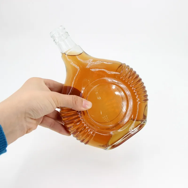 Бутылки из прозрачного стекла y-198