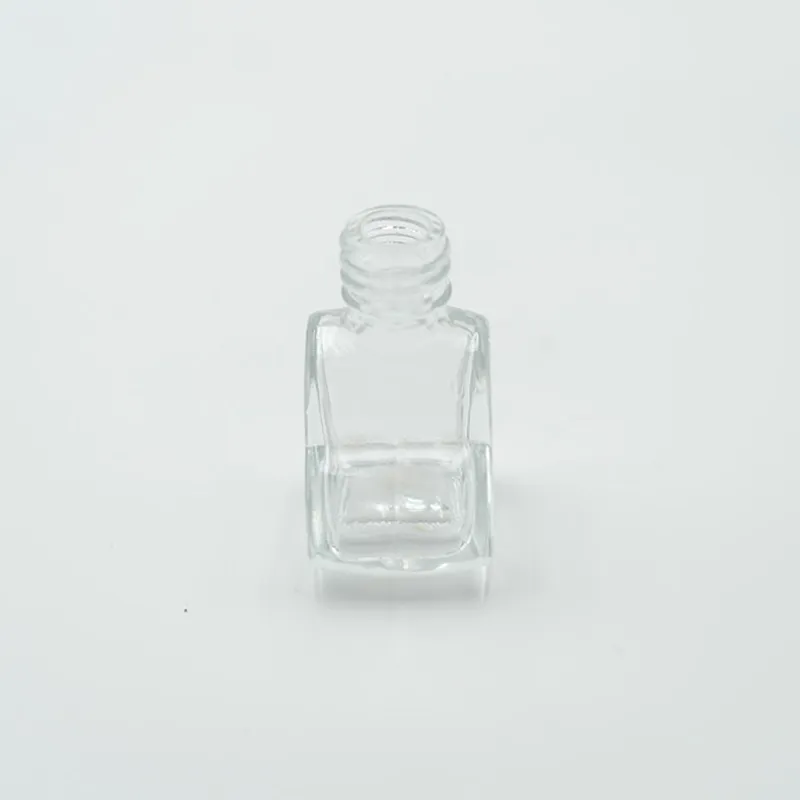 Прозрачная стеклянная бутылочка 122 для косметики объёмом 5 мл в форме звезды