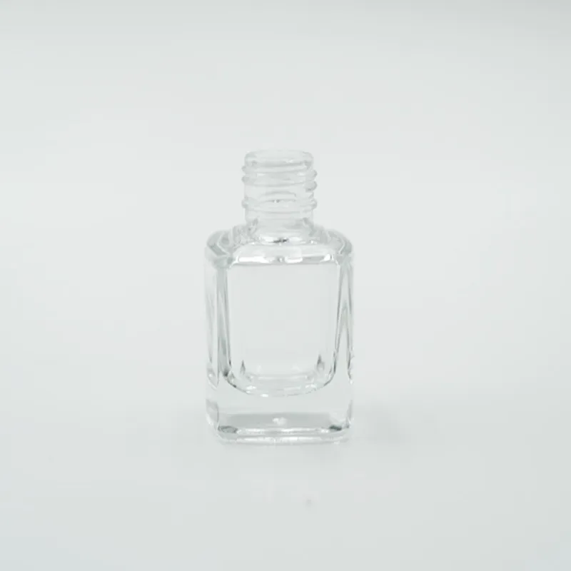 Прозрачный квадратный флакон 92А для косметики малого объёма 10 мл, под заказ