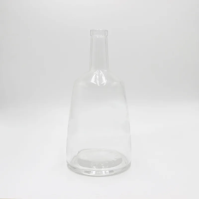 Стеклянная бутылка 4170 для алкоголя с пробкой объёмом 1000 мл, большая вместимость, под заказ