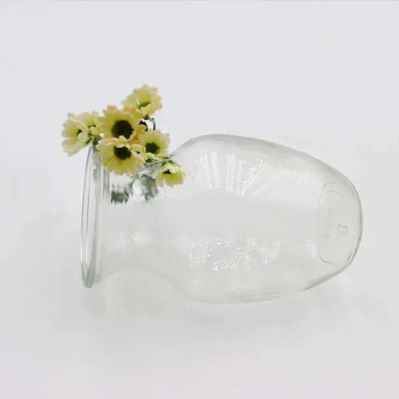 Стеклянная ваза 1999 оптом для праздничных распродаж, простая модель