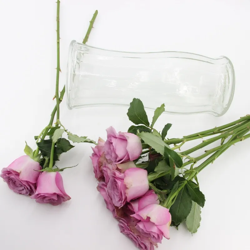 Стеклянная ваза 2963 для современного ресторана, экономичная и практичная