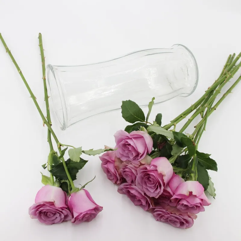 Стеклянная ваза 2963 для современного ресторана, экономичная и практичная