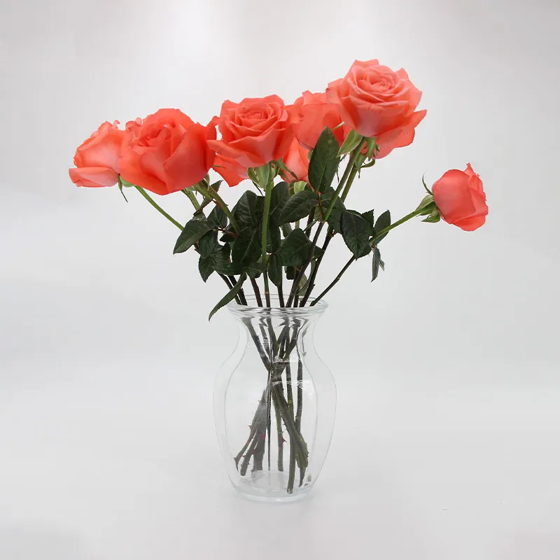 Стеклянная ваза 2999 в современном стиле для изысканного интерьера