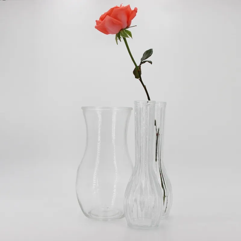 Стеклянная ваза для цветов 1947, эконом-класс, для современного высококлассного ресторана