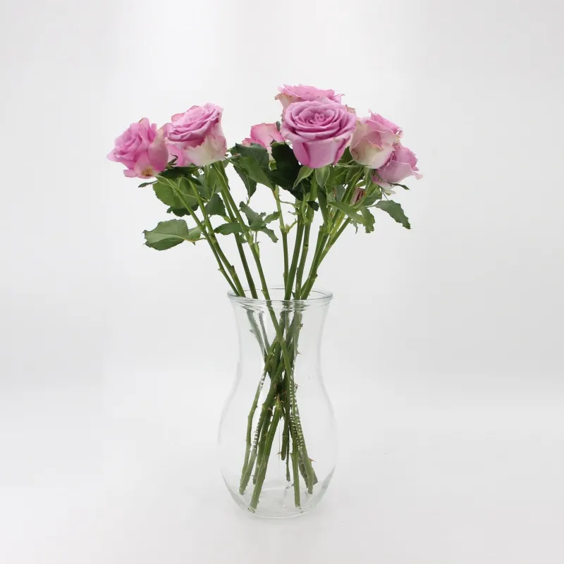 Стеклянная ваза для цветов 1947, эконом-класс, ...