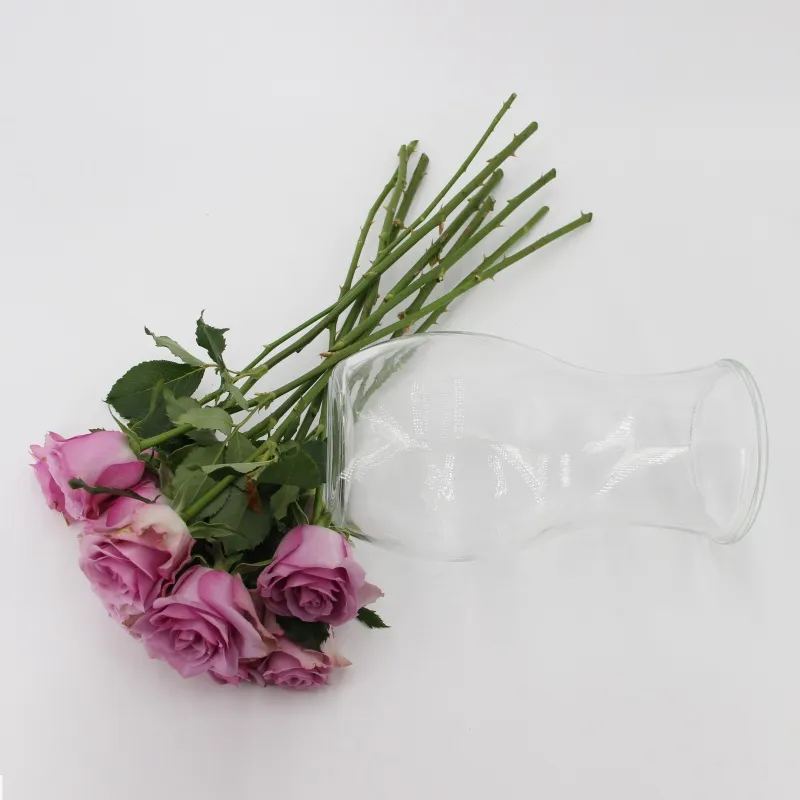 Стеклянная ваза для цветов 1947, эконом-класс, для современного высококлассного ресторана