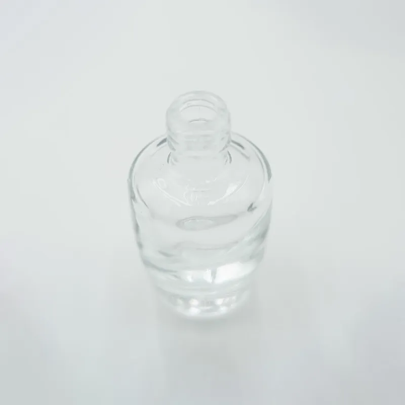 Стеклянный флакон 9А для косметики малого объёма 15 мл, модный, под заказ