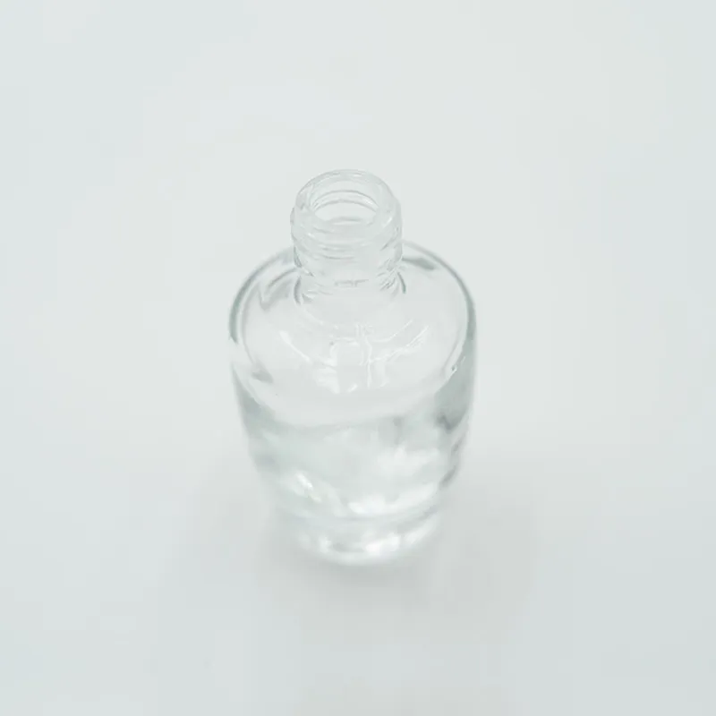 Стеклянный флакон 9А для косметики малого объёма 15 мл, модный, под заказ