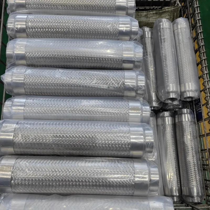 Металлические гибкие шланги с патрубковым соединением