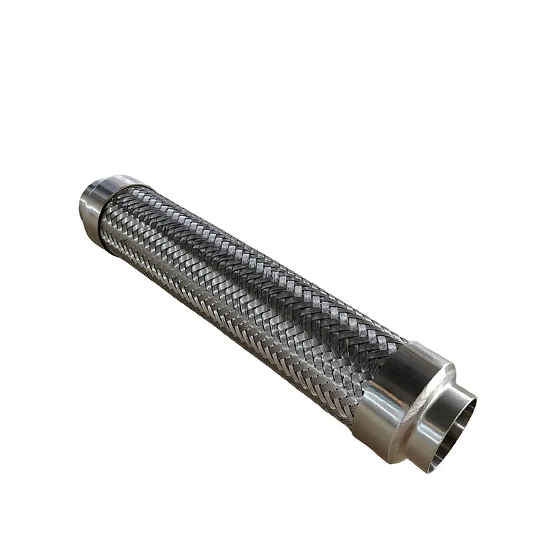 Металлические гибкие шланги с патрубковым соединением
