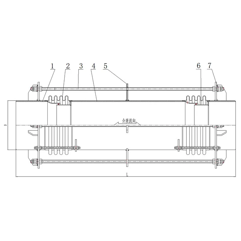 Поперечные компенсаторы с большими тягами