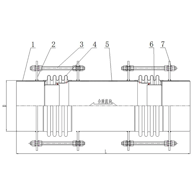 Поперечные компенсаторы с малыми тягами