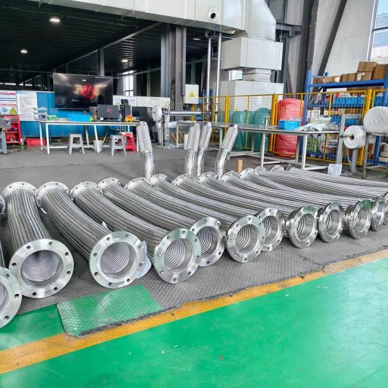 Фланцевые металлические гибкие шланги