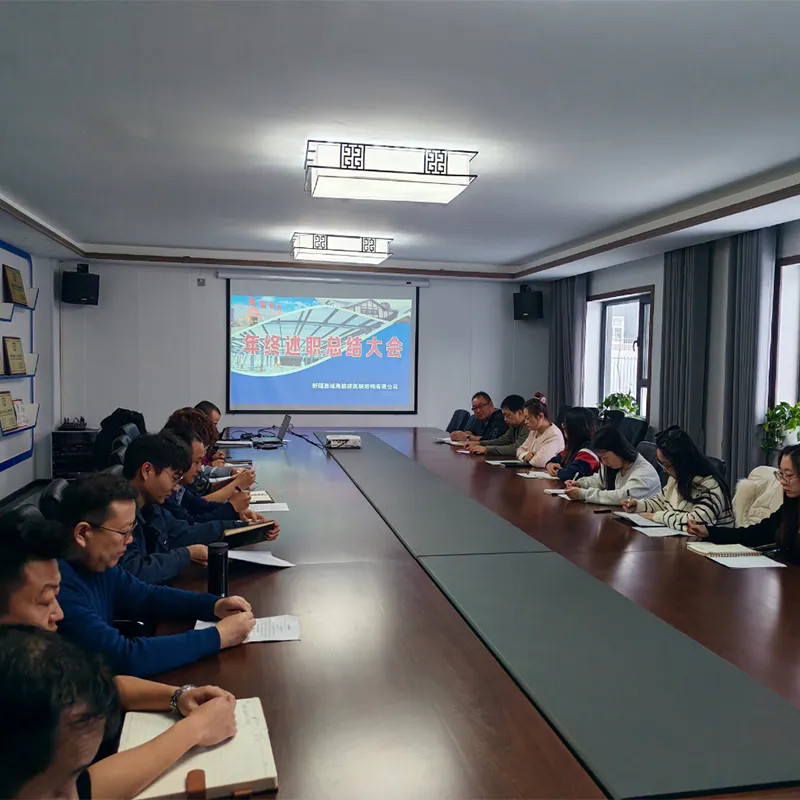 В ООО «Синьцзян Сиюй Хайдэ Строительные Стальные Конструкции» успешно проведено итоговое собрание по работе за 2024 год