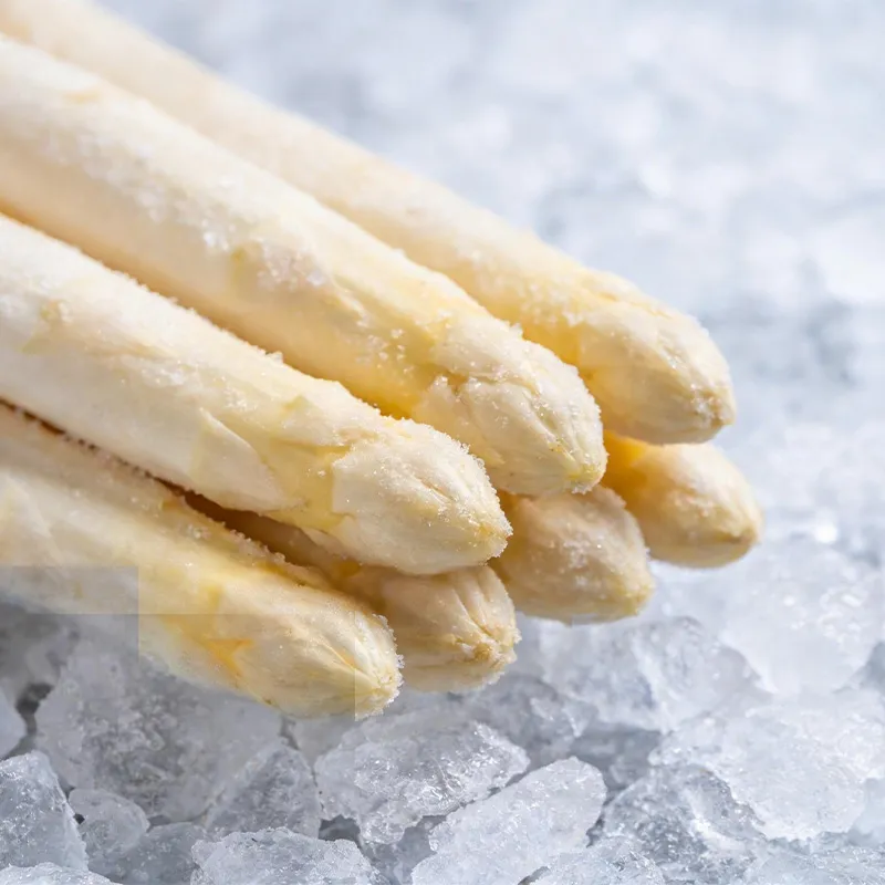 Быстро замороженная белая спаржа