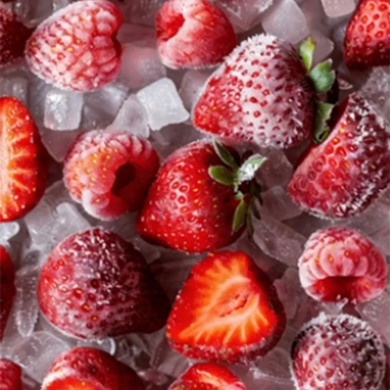 Быстро замороженная клубника