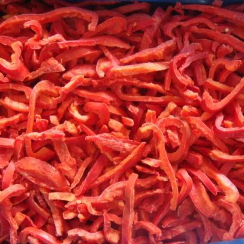 Быстро замороженная соломка из сладкого перца