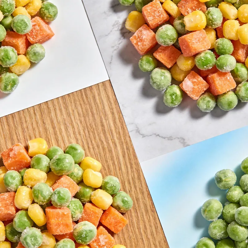 Быстро замороженное овощное ассорти