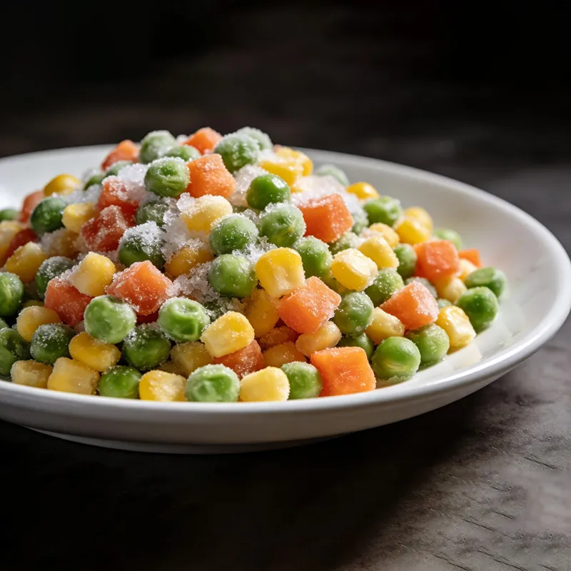 Быстро замороженное овощное ассорти