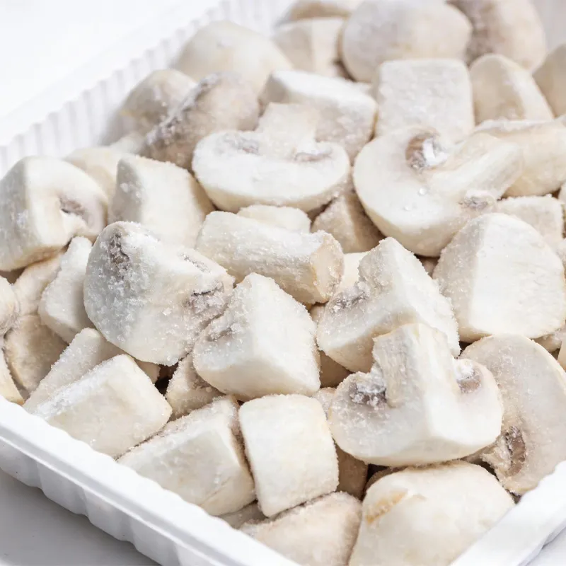 Быстро замороженные кубики вёшенки