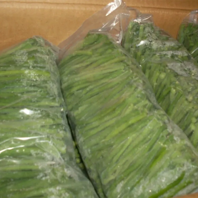 Быстро замороженные кусочки стручковой фасоли