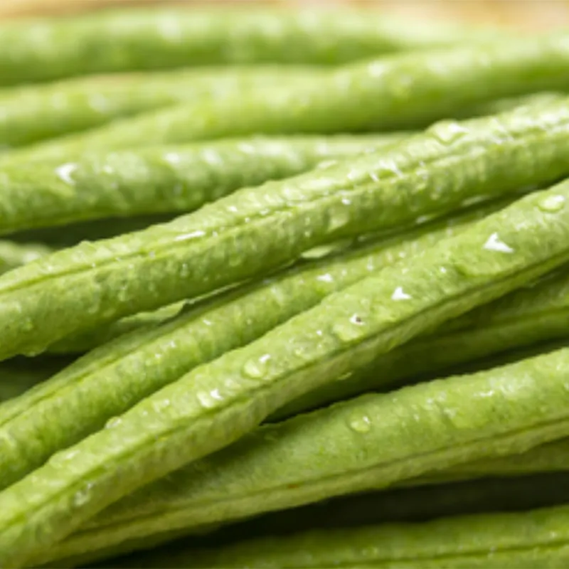 Быстро замороженные кусочки стручковой фасоли