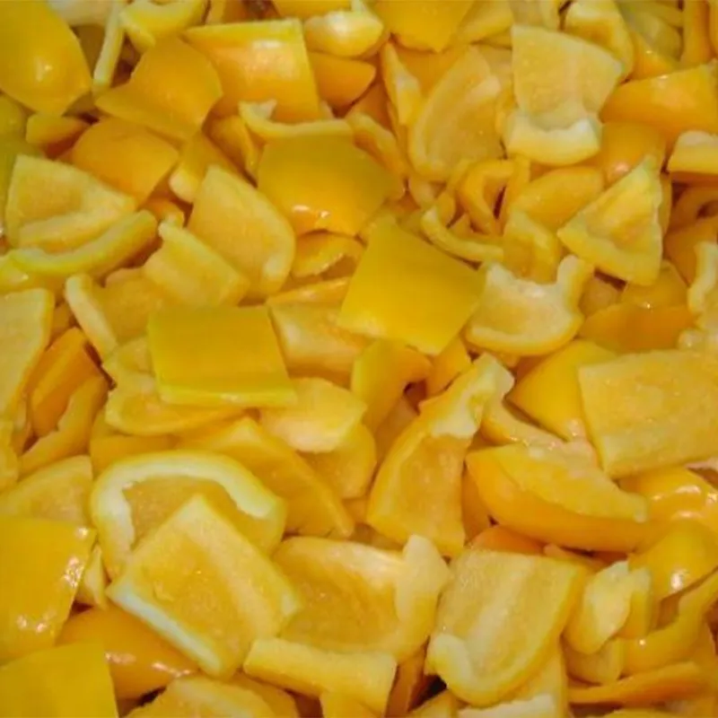 Быстро замороженные ломтики сладкого перца