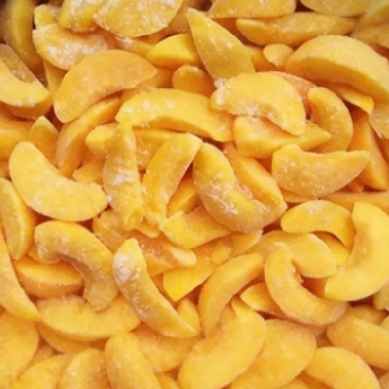 Быстро замороженный желтый персик