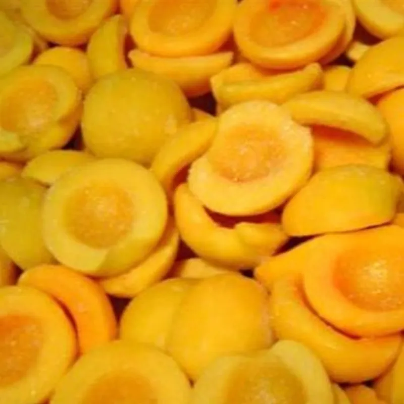 Быстро замороженный желтый персик