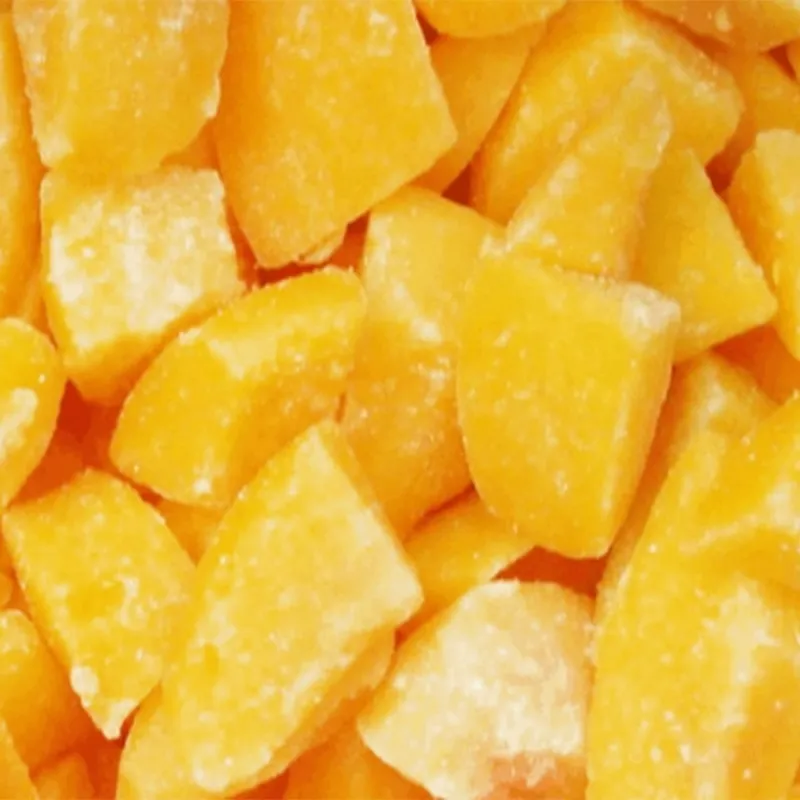 Быстро замороженный желтый персик