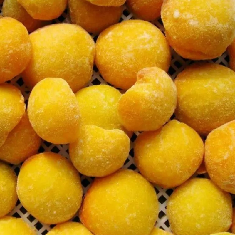 Быстро замороженный желтый персик