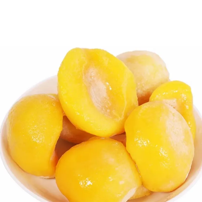 Быстро замороженный желтый персик