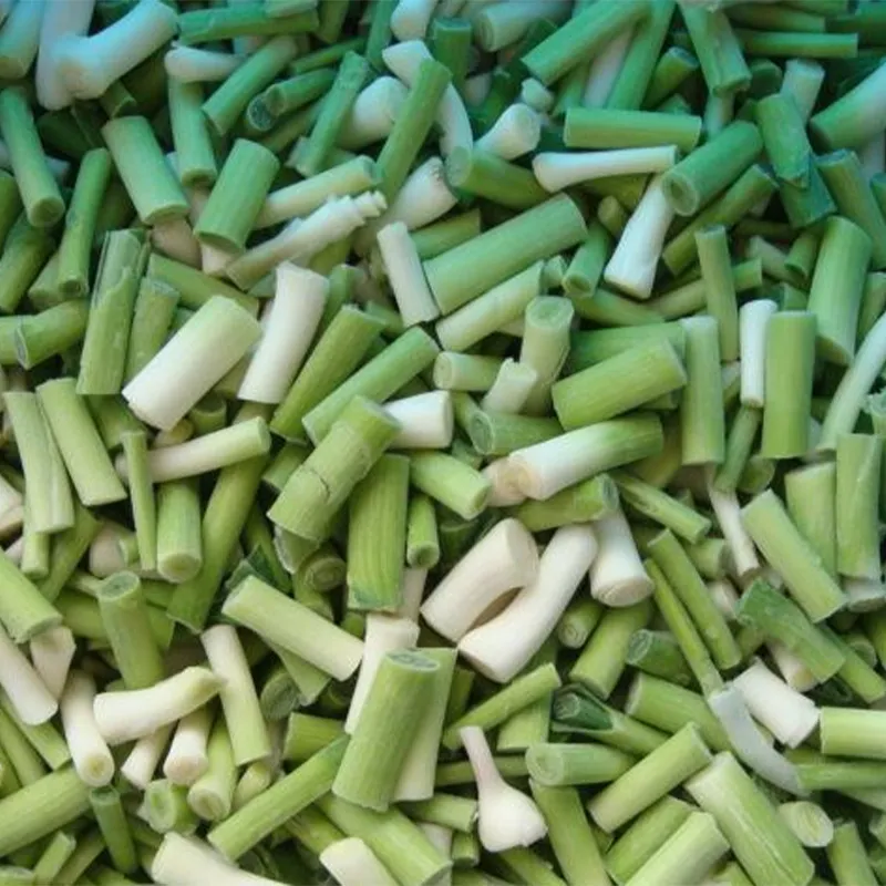 Быстро замороженный зелёный чеснок