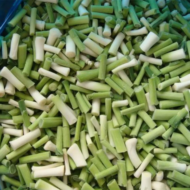 Быстро замороженный зелёный чеснок
