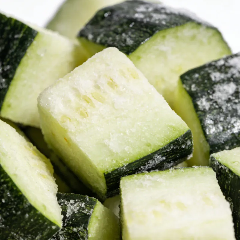 Быстро замороженный кабачок