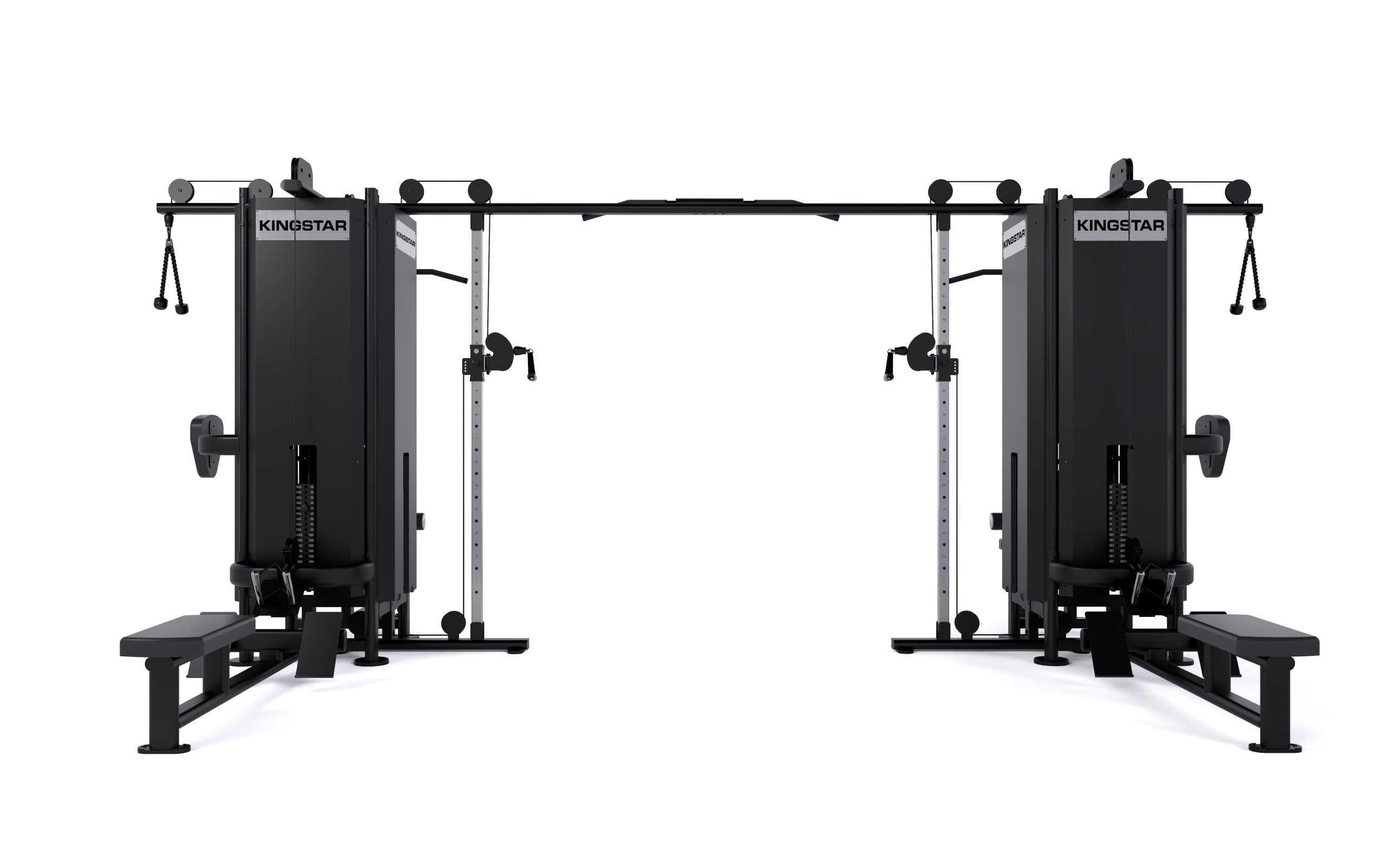 HS050G, KINGSTAR восьмипозиционный тренажер с штифтовым выбором веса
