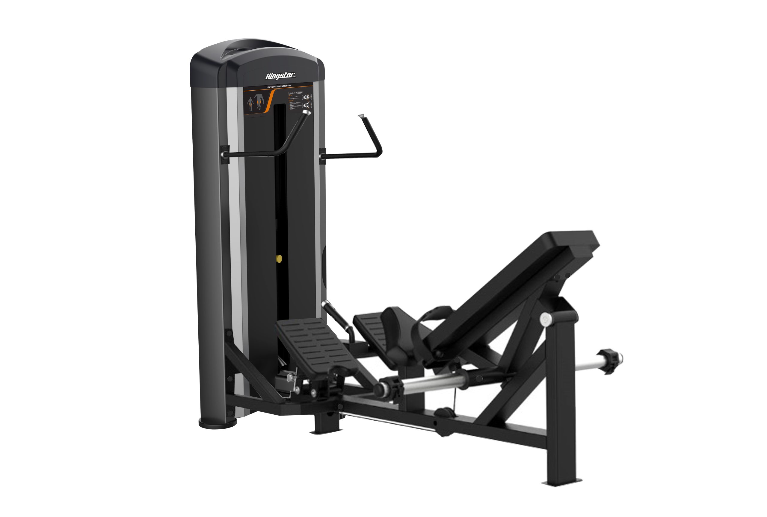 HA-S36, силовой тренажер KINGSTAR PIN SELECTED Selectorised Hip Thrust