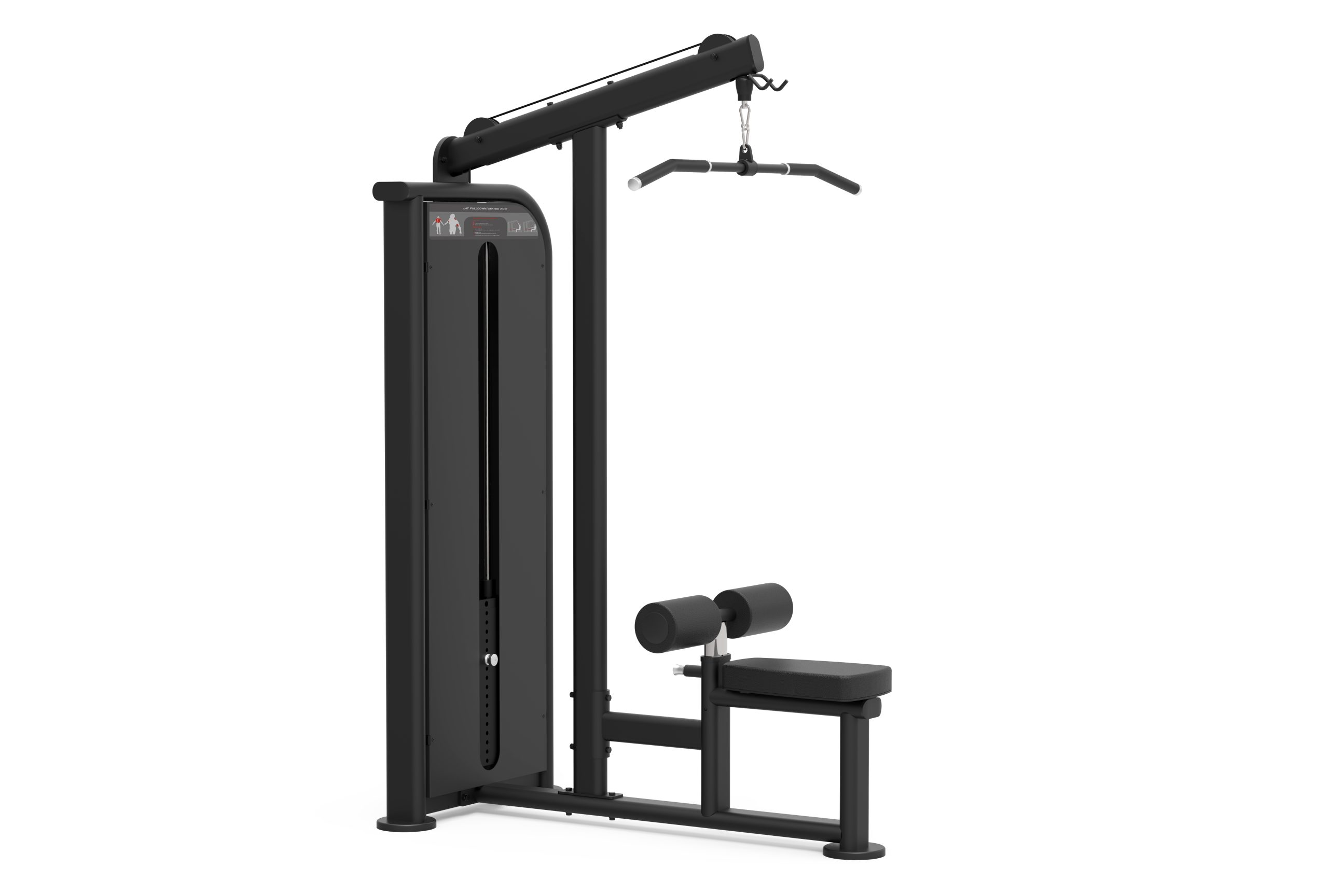 HL014A, KINGSTAR PIN SELECTED тренажер для вертикальной тяги сверху со штифтовым выбором груза