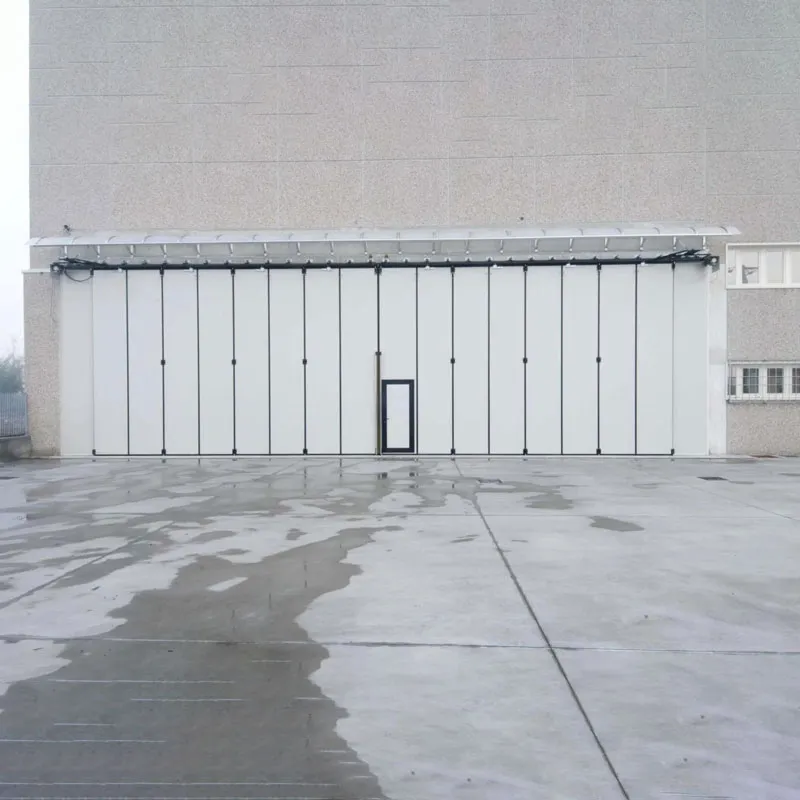 Алюминиевые складные ворота