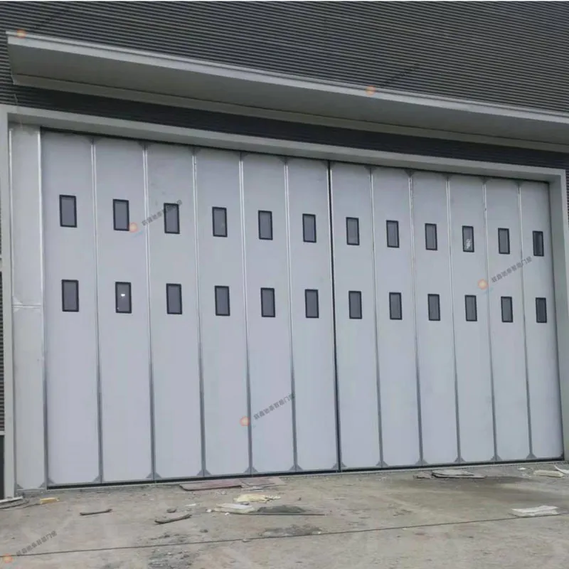 Алюминиевые складные ворота