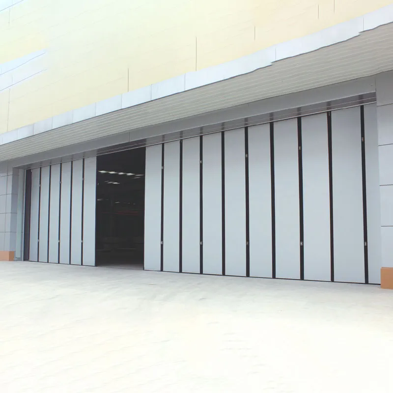 Алюминиевые складные ворота